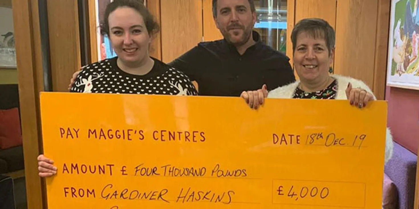 Gardiner Haskins Cirencester's Charity of the Year 2019: Maggie's Cheltenham image
