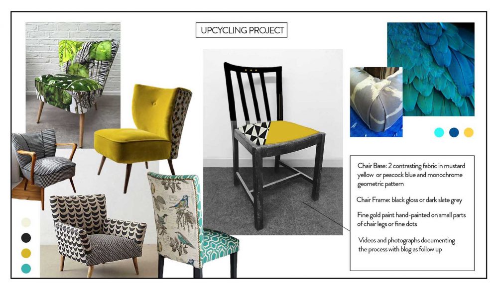Upcycling Project Moodboard
