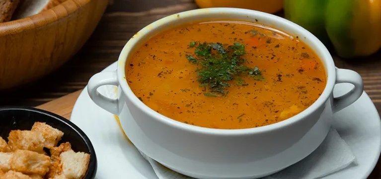 Hearty Winter Vegetable Spiced Soup image