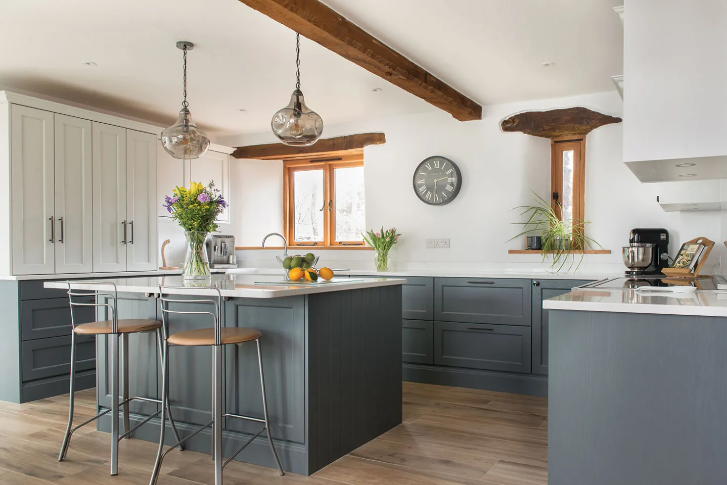 Classic Grey Stoneham Kitchen Renovation image