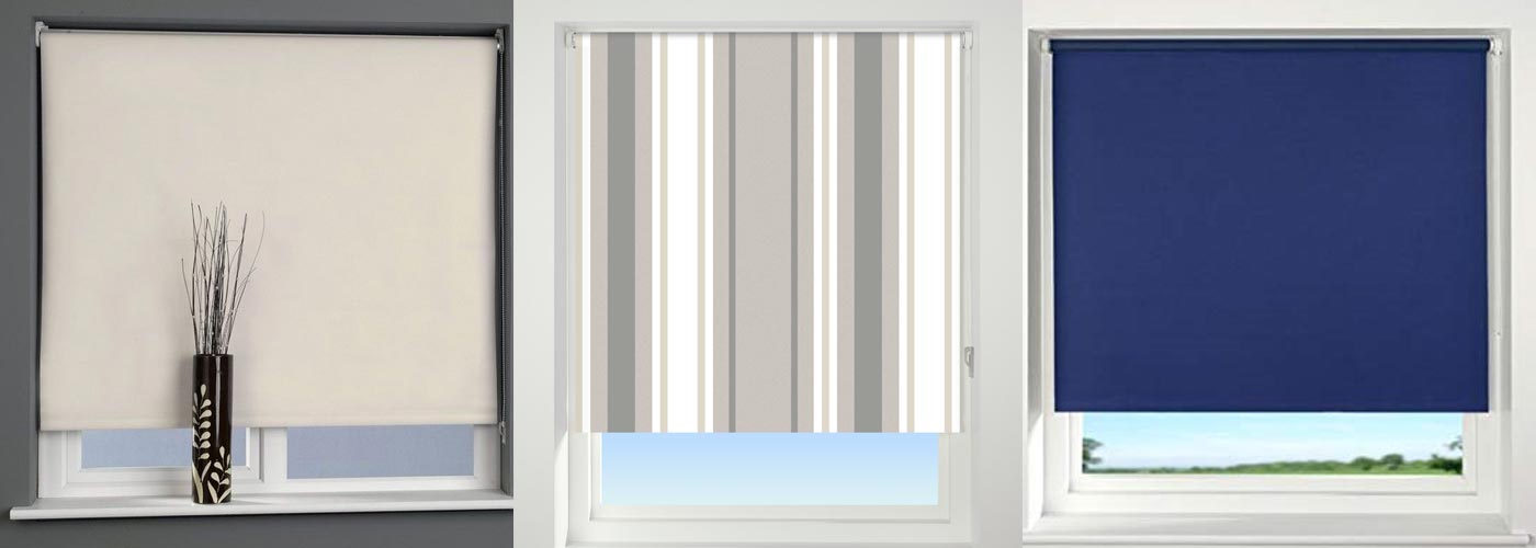 Range of Blackout Blinds available from our Cirencester Store