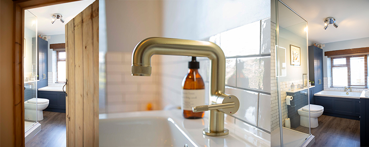 Case study Mitchell blue bathroom from Gardiner Haskins 