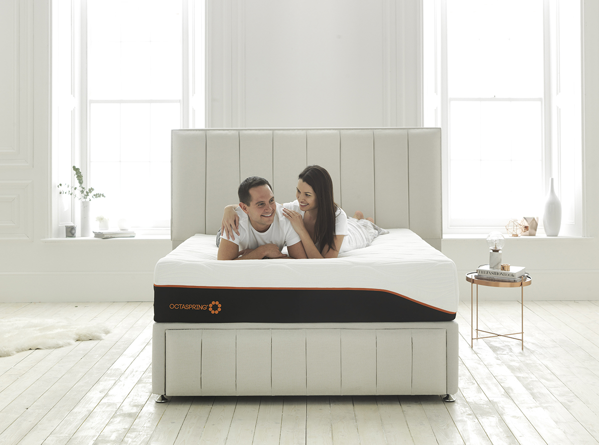 Dormeo bed displayed at Bristol 