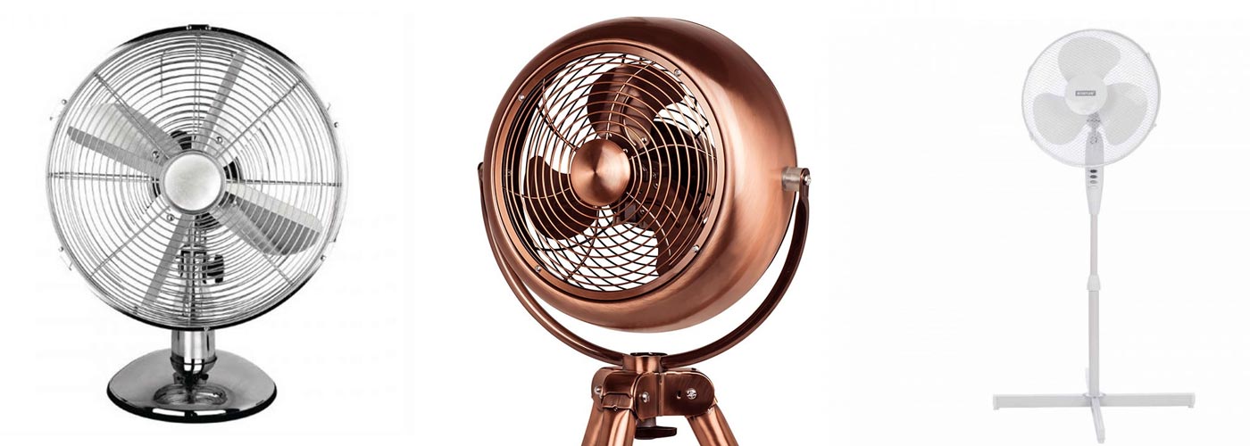 Range of Fans available from our Cirencester Store