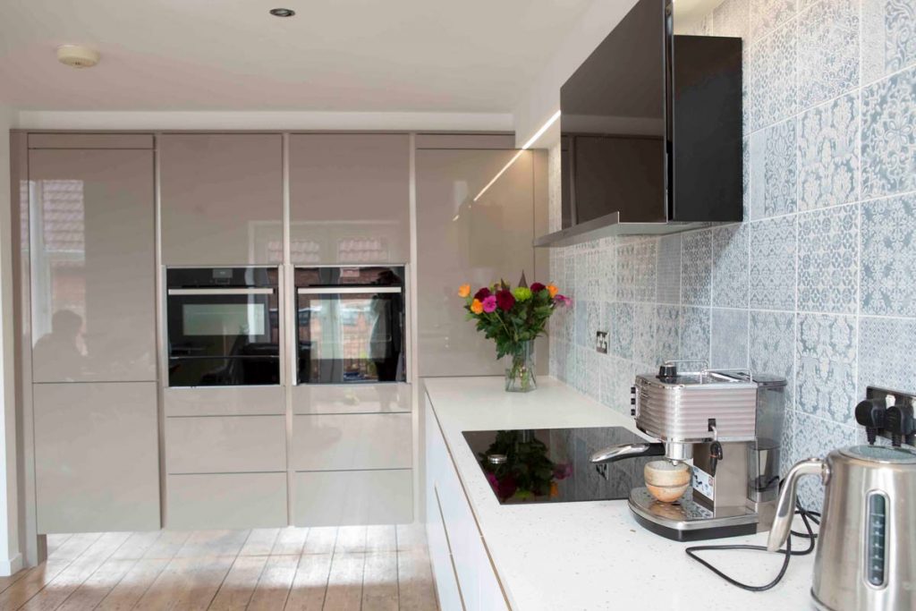 customer kitchen in modern inner city home