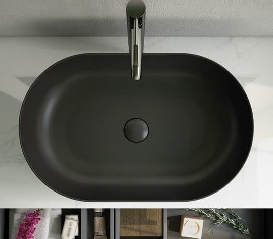 Rak black sink