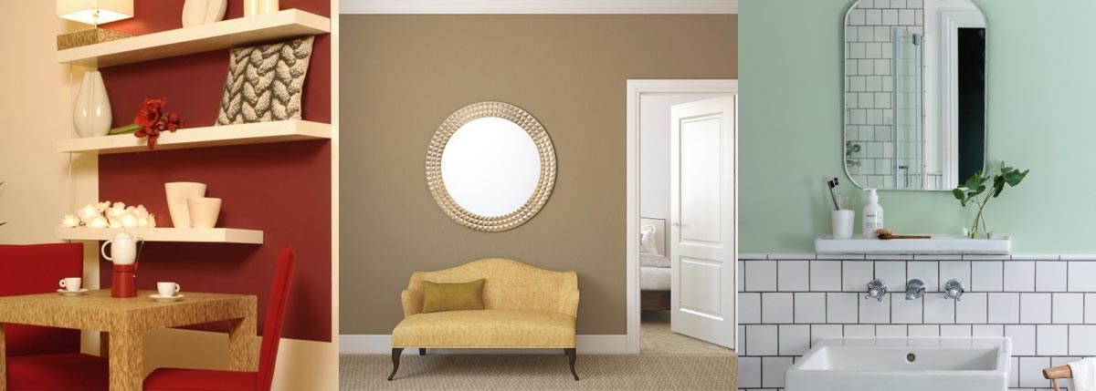 Selection of Vintage Inspired Craig and Rose Paint in Room Settings