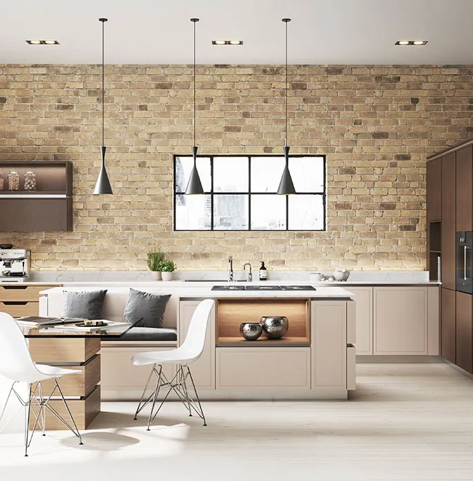 Our fitted kitchen showroom has 20 inspirational kitchens with the latest tech for you to try