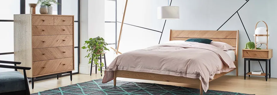 Ercol Mid Century Modern Bedroom Furniture 