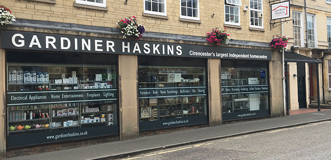 Gardiner Haskins Cirecester store