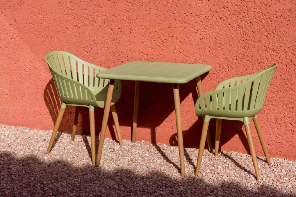 Bistro set sage green cheap