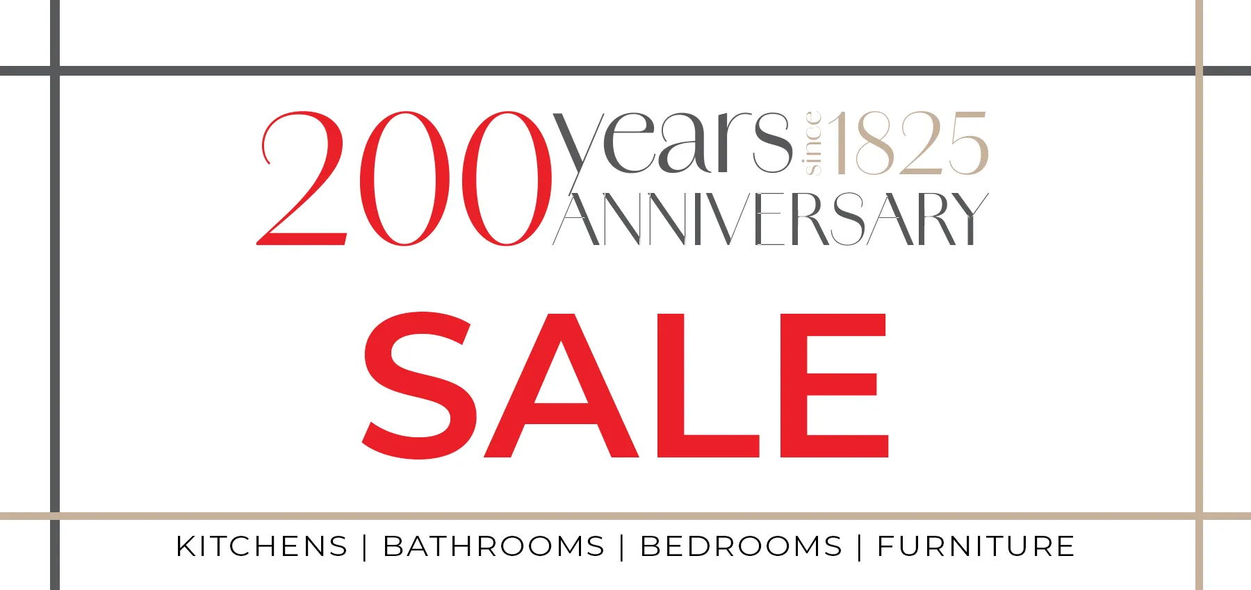 Anniversary Sale NOW ON!